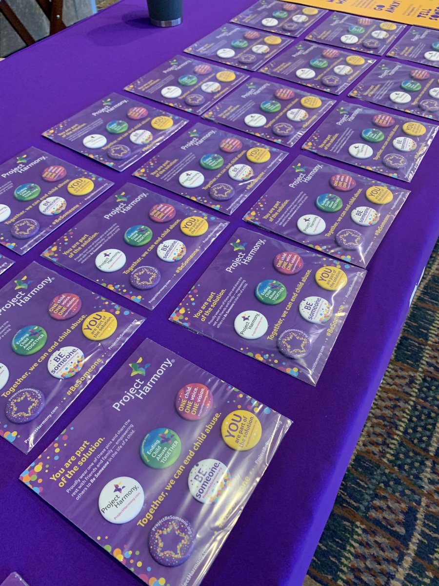 ProjectHarmony2's tweet photo. Get some #BeSomeone pin packs at #SpeakingOfChildren! https://t.co/RmV9wUX53U