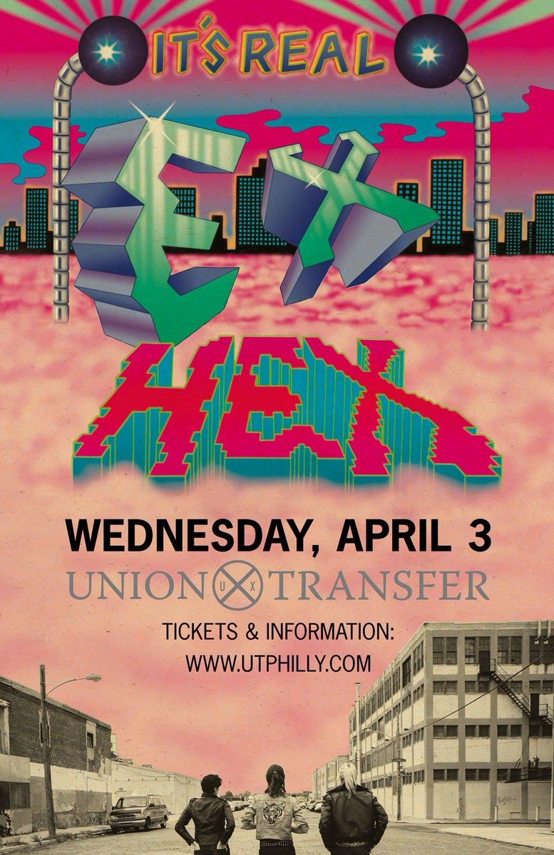 wkdu's tweet photo. TONIGHT! Our concert pick is without a doubt @exhexband at @UnionTransfer!!! #PHILLYHAPS https://t.co/P9tVLQ7oii