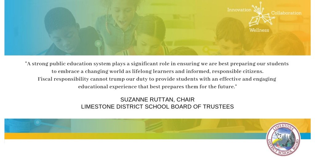 Limestone District School Board tweet media