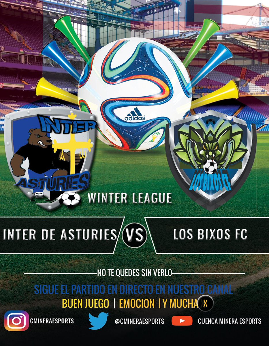 Partido de alta tensión (sana) en el terreno de juego por la disputa de tres puntos para el devenir de la competición.
Quién se llevará el gato al agua?
Esta noche lo sabremos

Suerte a los compañeros.

@los_bixoscf 
<a href="/interasturies/">Inter de Asturies eSports</a>