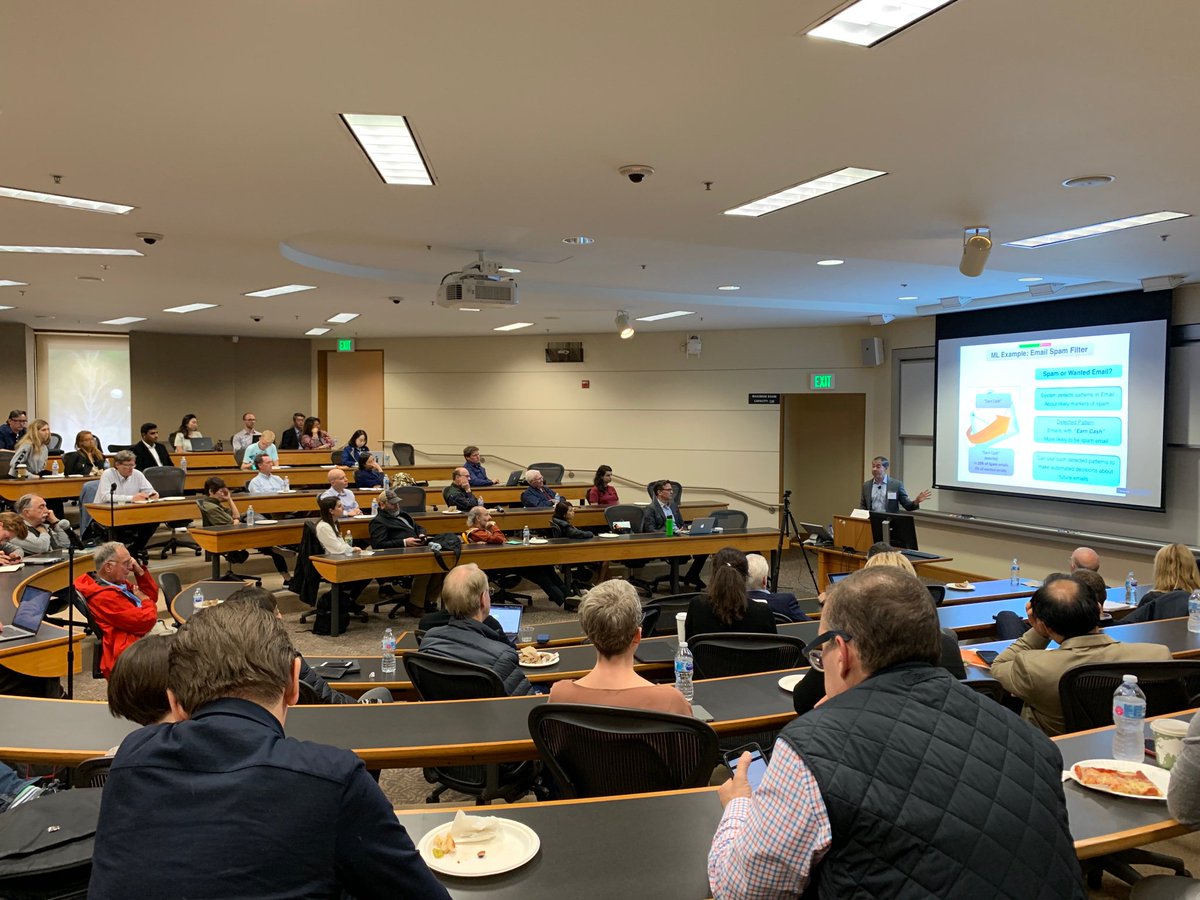 CodeXStanford's tweet image. We’re honored to have @HarrySurden here at @StanfordLaw to discuss the history of AI and Law, kicking off a great few days of #Futurelaw2019! #codexlive