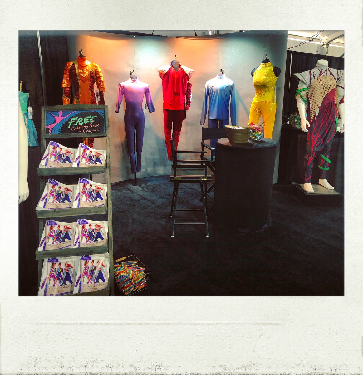 Happy SCH A Prelims!! Good skillz everyone.. Come visit our booth at the tent outside of the University of Dayton Arena! We have free coloring books and more swag! // 💜🤸🏻‍♀️🎪🏆 #creativecostuming #ccdcostuming #wgi #wgi2019