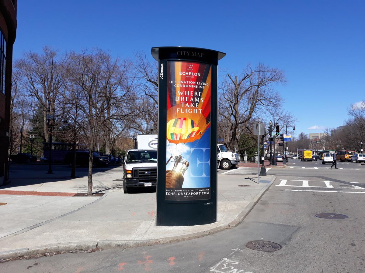 EchelonSeaport's tweet photo. We are thrilled to unveil the new #EchelonSeaport ad campaign "Where Dreams Take Flight" throughout the city of Boston, have you seen them yet? Image was shot by iconic photographer, Geof Kern, who has worked with the top fashion houses and publications around the world. https://t.co/Bfl9zLbSNS