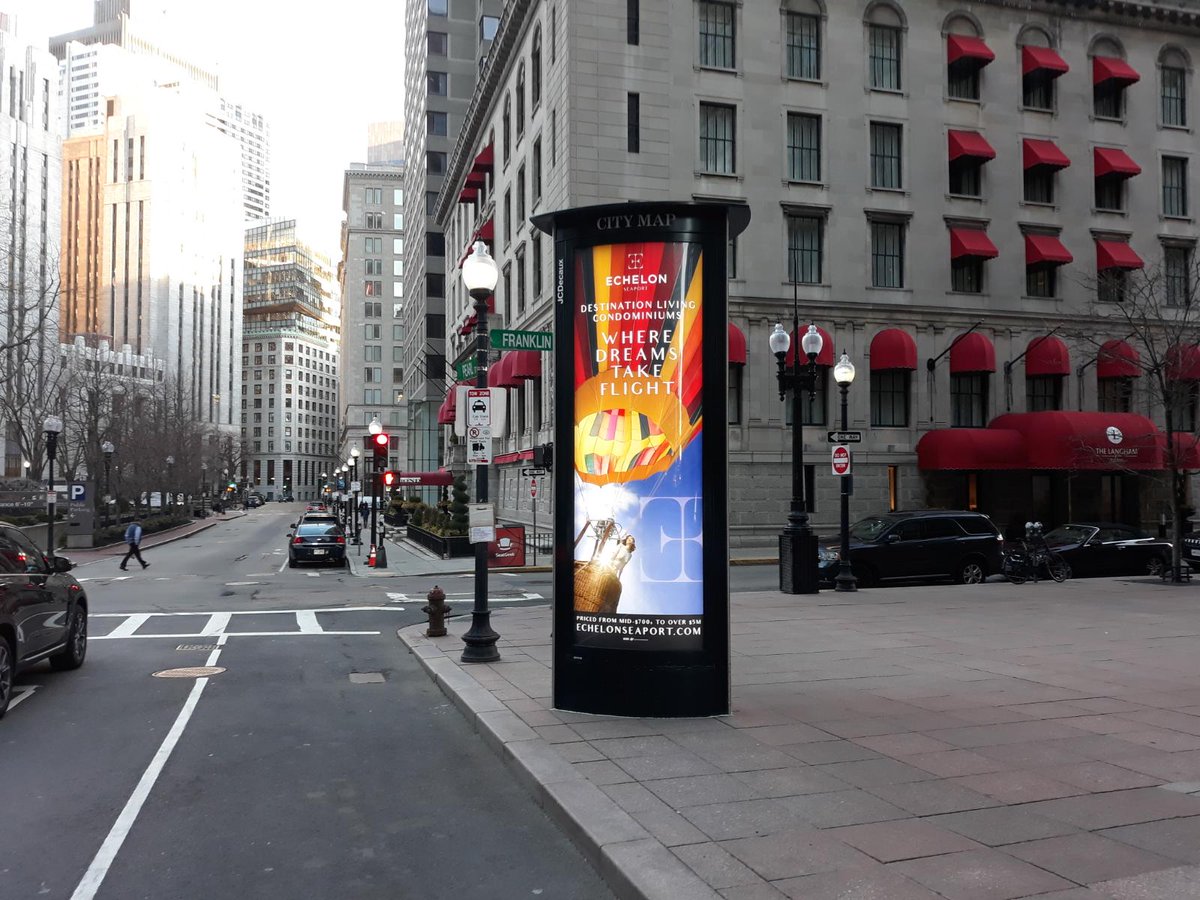 EchelonSeaport's tweet photo. We are thrilled to unveil the new #EchelonSeaport ad campaign "Where Dreams Take Flight" throughout the city of Boston, have you seen them yet? Image was shot by iconic photographer, Geof Kern, who has worked with the top fashion houses and publications around the world. https://t.co/Bfl9zLbSNS