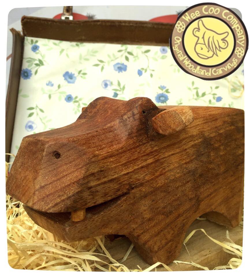 WeeCooCompany's tweet photo. Hellooo! I’ve been hibernating . Humphrey my wooden hippo gave me a friendly nip and reminded me that it’s spring and time to make lovely wooden animals ! Like and share the wood love x or RT https://t.co/iNYMafZi23