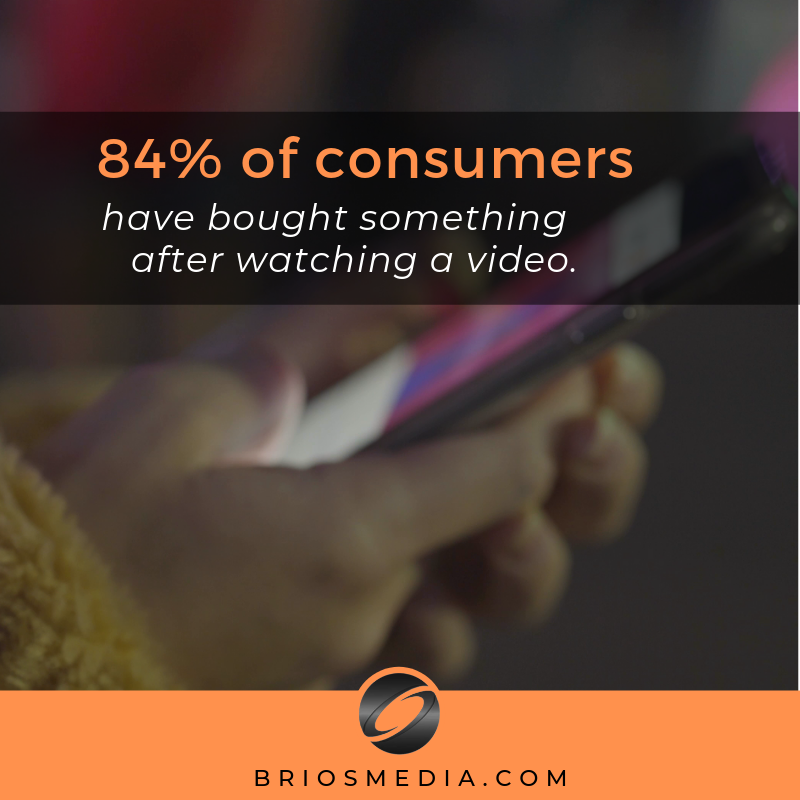briosmedia's tweet photo. #VideoMarketingFacts
Did you know?!
84% of consumers have bought something after watching a video.
#digitalmarketing #videoproduction #smallbusiness #Localbusiness #NCRaleigh #Raleigh #durham #filmmaking ##businesstip #briosmedia #video https://t.co/4F1dfbmLJ2