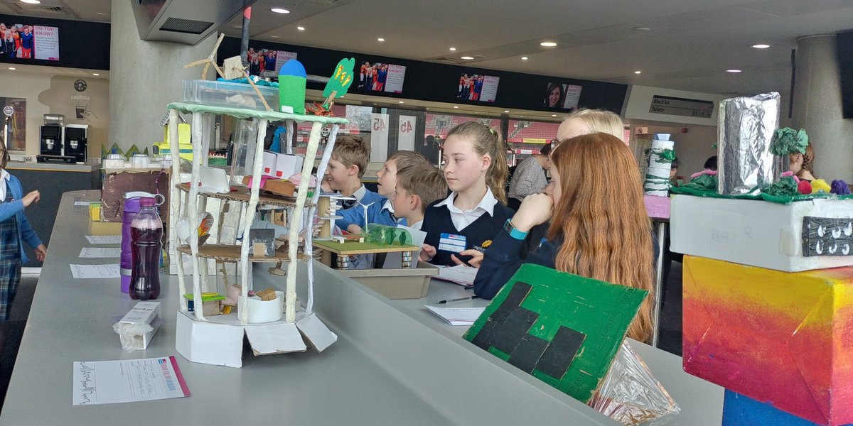 Wonderful to see the hard work and preparation pay of as the <a href="/LPSchool/">Sishubari LP School</a> TeenTech group pitch their future city buildings and explain how they have designed them to be environmentally friendly, fun and functional.  Great work! <a href="/teentechevent/">TeenTech</a> #TeenTechCity #STEAM #STEM