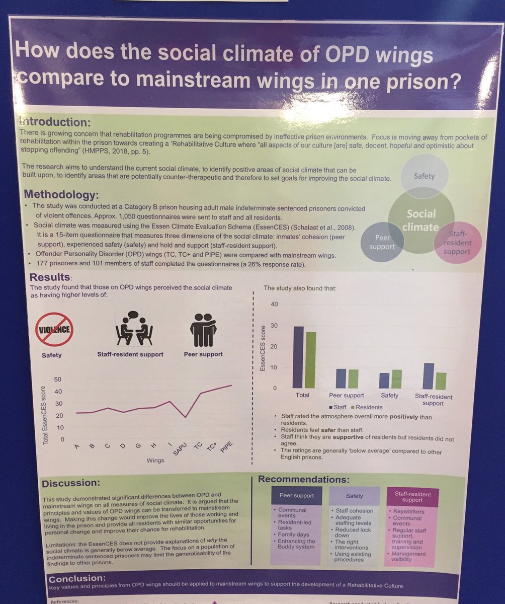 #BIGSPD19 with my poster comparing OPD wings and mainstream wings,supporting the importance of evaluating the OPD pathway and need for EEs to reach all wings not just OPDs