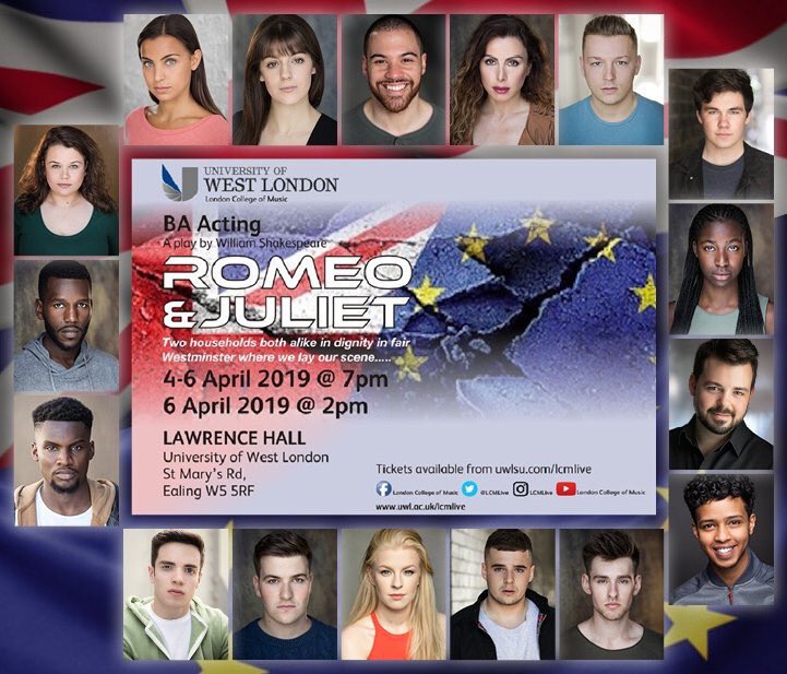 Romeo and Juliet opens TOMORROW - Grab your tickets, you don’t want to miss the final production of our 2019 Graduates before their showcase! uwlsu.com/whatson