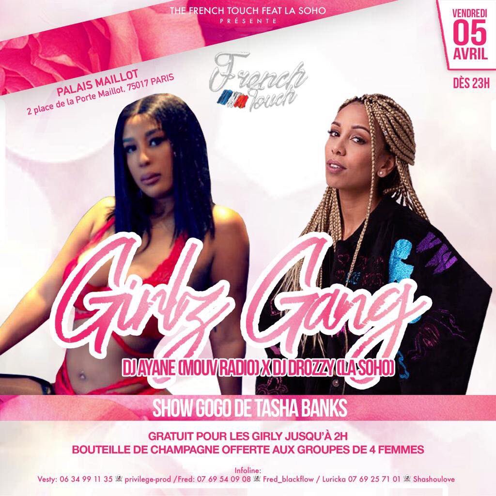 VestyPrivilege's tweet photo. Rdv Vendredi au @PalaisMaillot https://t.co/boiAQFGuaK
