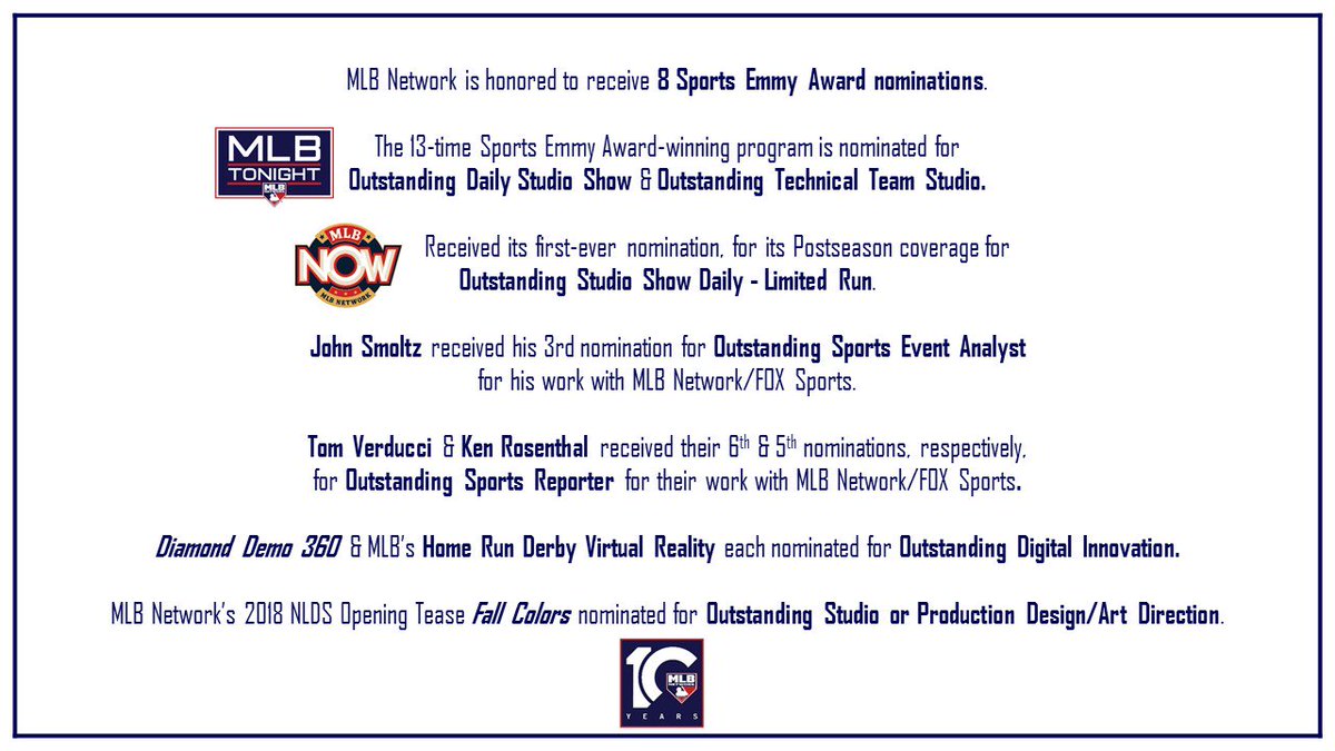 Mlb Network Pr On Twitter Congratulations To Our Colleagues