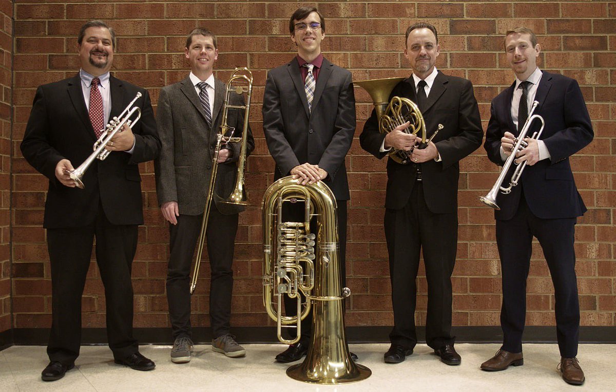 Join the UAB Faculty Brass Quintet tomorrow for a free concert at the UAB Hospital Atrium. The UAB Faculty Brass Quintet consists of Dr. James Zingara and Dr. Steve Roberts, trumpets, Dr. Martin Cochran, euphonium, Jeff Koonce, trombone, and Scott Robertson, tuba.