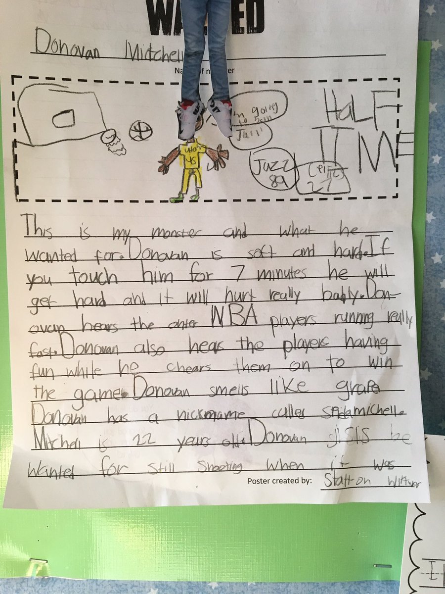 staceymcginnis5's tweet image. Help a 2nd grd teacher out @spidadmitchell please come to St. George to meet my boys who will only write about you! I have the writing to prove it.Even fiction stories are about you.First day of school and they told me all about DM,crazy! I will buy you dinner! #hero#kidfans4life