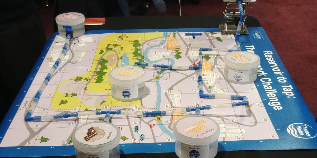 Thanks <a href="/thameswater/">Thames Water 💧</a> for a wonderful engineering challenge at the <a href="/teentechevent/">TeenTech</a> TeenTech City event.  Great to see <a href="/LPSchool/">Sishubari LP School</a> STEAM students solve problems, use computational thinking and enjoy hands-on learning. #STEAM #Engineering