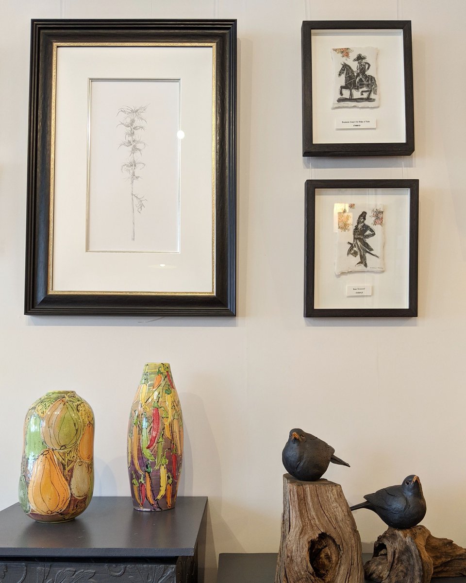 ArtichokeGlry's tweet photo. Almost ready for #cominguproses, join us for opening drinks on Friday 5 April 6-8pm
#newexhibition #artgallery #ticehurst #eastsussex #louisacrispin #drawing #botanicalart #jazminvelasco #ceramicplaque #lisakatzenstein #ceramicvessels #simongriffiths #blackbird #ceramicsculpture https://t.co/dazTjYWUpM