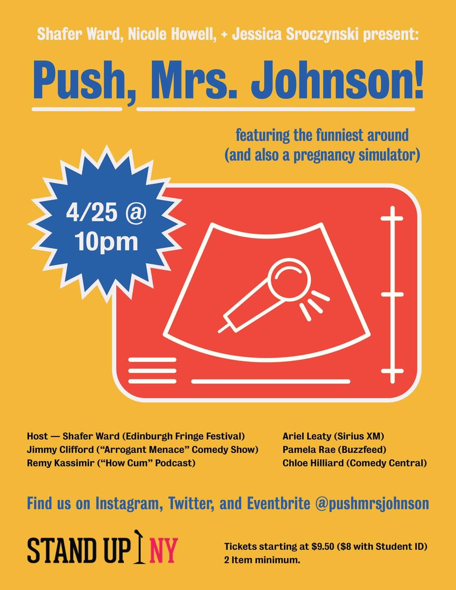 Push, Mrs. Johnson! tweet media