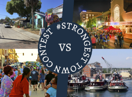 Downtown Pensacola (@downtownpcola) on Twitter photo It's Pensacola, FL vs. Guthrie, OK in the semifinal round of the #StrongestTown competition! Listen to the Pensacola Interview on the <a href="/StrongTowns/">Strong Towns</a> Podcast and VOTE here: bit.ly/2I8Vr3Z Voting ends on Friday, April 5 at 12pm CT. It's Pensacola, FL vs. Guthrie, OK in the semifinal round of the #StrongestTown competition! Listen to the Pensacola Interview on the <a href="/StrongTowns/">Strong Towns</a> Podcast and VOTE here: bit.ly/2I8Vr3Z Voting ends on Friday, April 5 at 12pm CT.