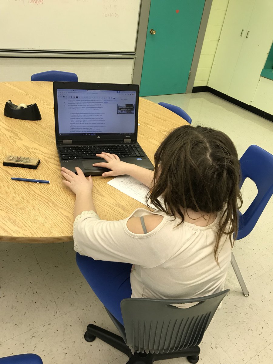 JennaKulyk's tweet photo. Independently using Google, Read and Write to research procedural writing! @MilestoneCougs #pvsdproud https://t.co/ux3BGnwZ24