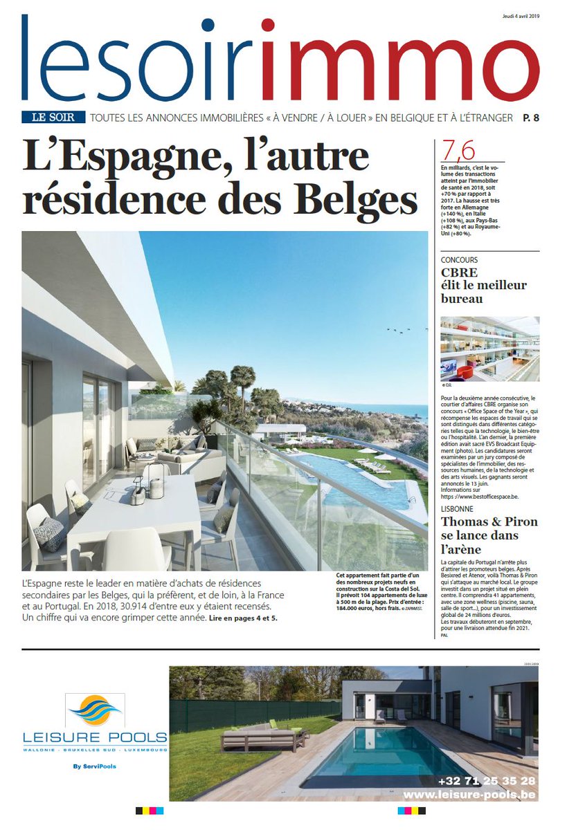 Le Soir On Twitter Découvrez Notre Supplément Immo Sous Un
