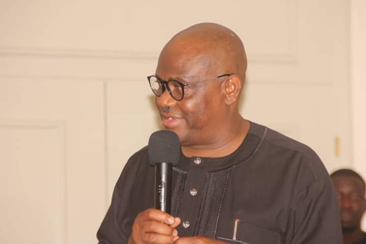 GovWike's tweet photo. "I want to thank the people of Rivers State for showing the kind of love we have never seen before.  I thank them for showing the kind of support we have never seen before. 
#WikeRe-Elected https://t.co/herA8qjjBv