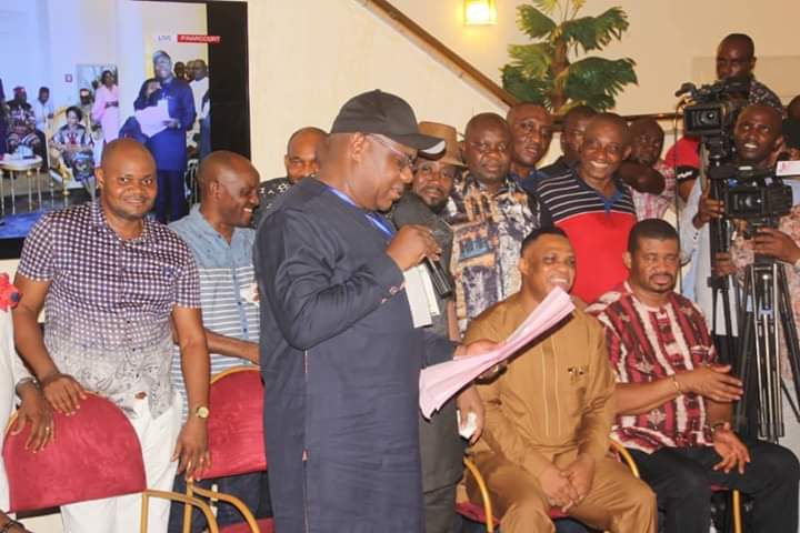 GovWike's tweet photo. "We have no other state . You may have mansions elsewhere, but there is no place like home. We must come together and build our state.
#wikeRe-Elected https://t.co/y8D7f96cFa
