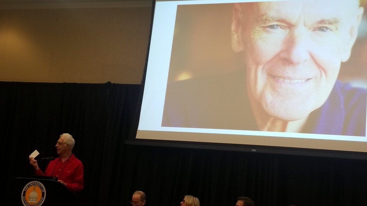 ash_LS_Library's tweet image. #BennettTramer shares his memories of #RichardPeck.