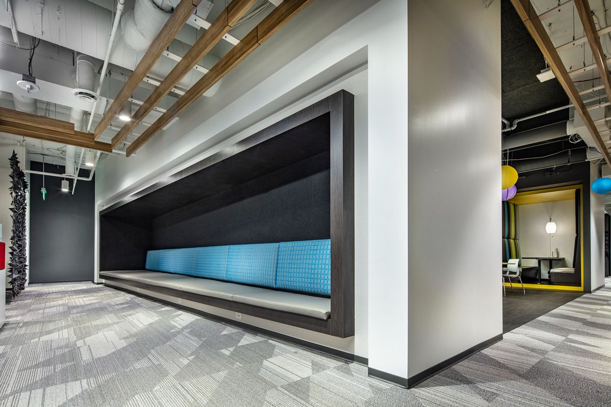 _casouth's tweet photo. We were excited to join the team with Epsilon, Regent Partners, ASD SKY, and Gray &amp; Postell. This space was 21,214 SF of comfortable, tech-savvy space. It holds 83 workstations, 13 private offices, and ten communal rooms. Check out or website for more photos! #GoSouth #CASouth https://t.co/2dvYbV8ww7