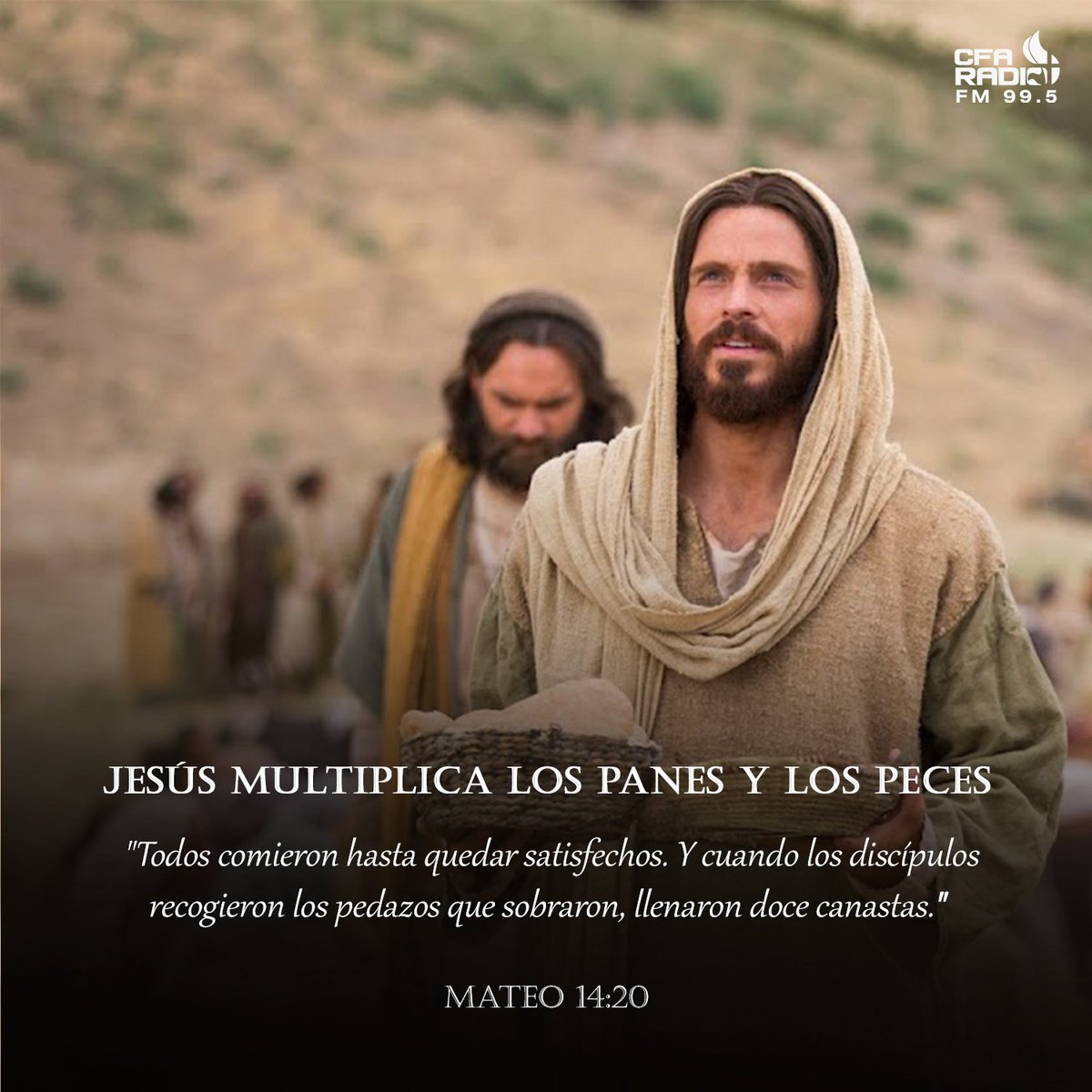 CFAMedios's tweet image. Este #MilagrodeJesús, nos enseña que no importa cuan pequeño sea el recurso que tenemos en nuestras manos, si Él obra ¡siempre hay abundancia!