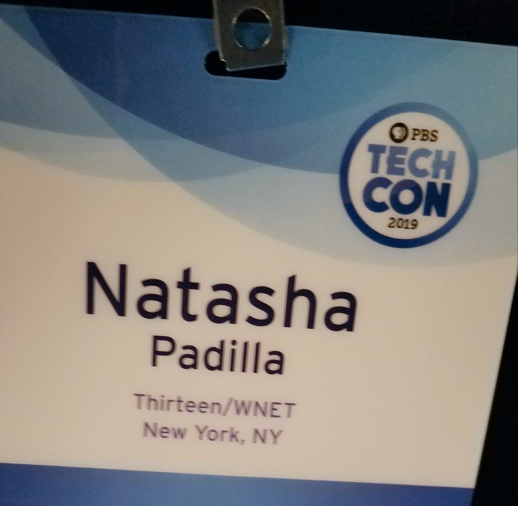 NPadillaNYC's tweet image. And so it begins... @PBSTechCon #TechCon2019