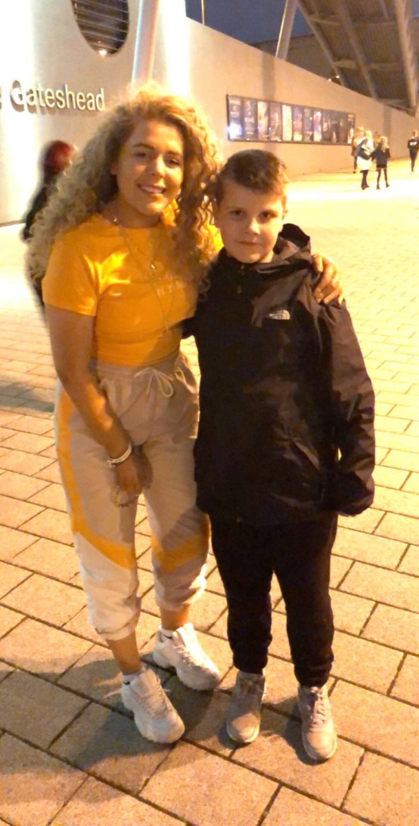 Nicola_Harmer's tweet photo. My boy did amazing at the dance festival. So proud of him and all of St Anneβs. What a good night overall π€©! @ChannyMusic_ was amazing as per and Stephen was super happy to get his picture took with you ππ₯° #GSDF19 @GatesheadSSP https://t.co/4bKh1hTMPb