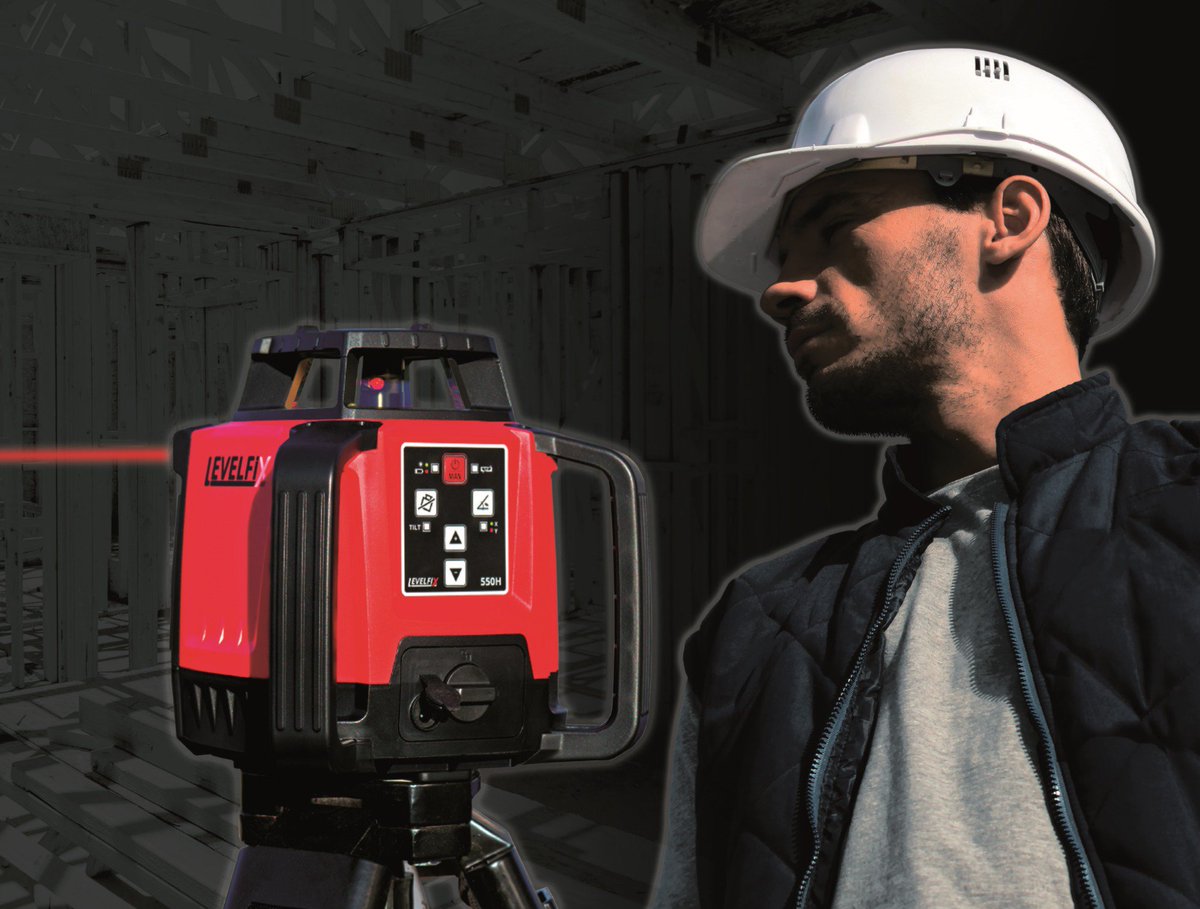 LevelfixLasers's tweet image. Get ready for greatness with the brand new Levelfix 550HV Red or Green Beam Rotary Laser Level; discover the beauty of true advancement in laser level technology! #Buildersmerchant #Construction #Builders #Lasers