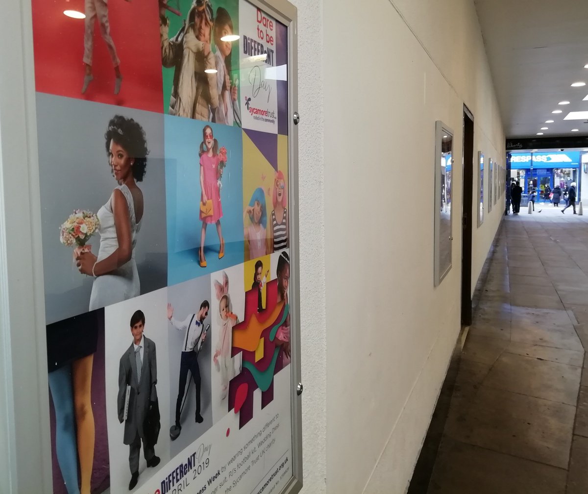 SycamoreTrustUK's tweet photo. Check out these posters on the walls at @LibertyRomford The countdown to #Daretobedifferent day is almost over!
https://t.co/TS18R6BZQl
#Worldautismawarnessweek
#Autismacceptance #autismparent #autismfamily
#actuallyautistic
#AutismAwarenessWeek #autismfamily https://t.co/cNDibQUO0j