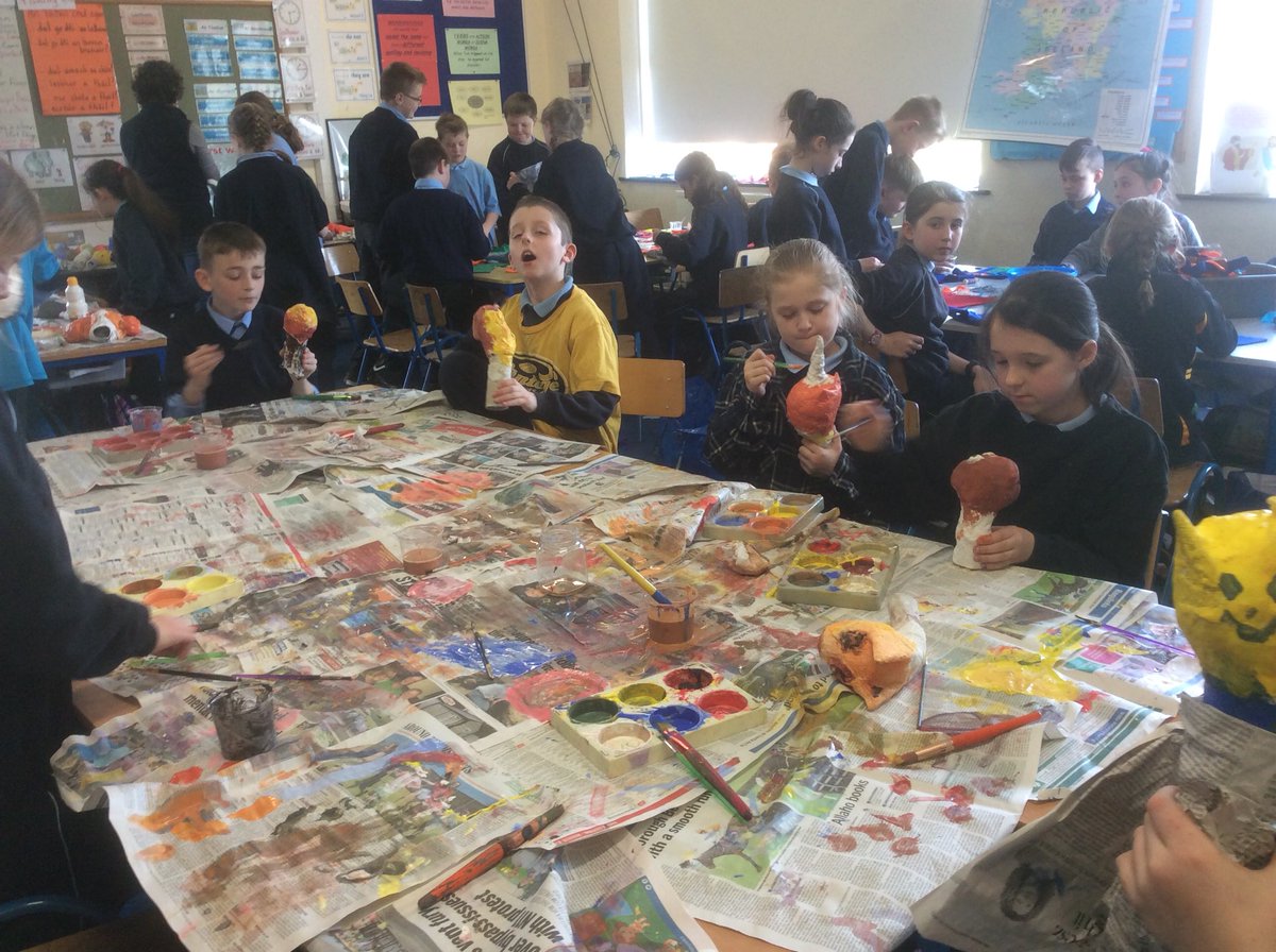 We enjoyed working on our puppets at CRAFTed today.