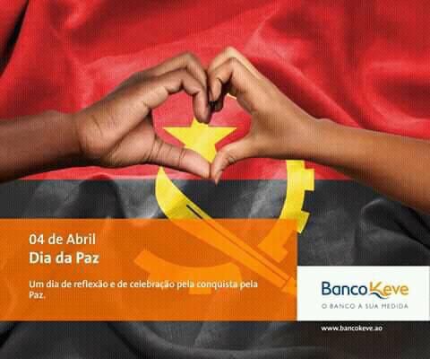 FOI A 4 DE ABRIL DE 2002, O DIA MAIS IMPORTANTE NA HISTÓRIA RECENTE DE ANGOLA, O POVO, DE CABINDA AO CUNENE, CELEBRAVA COM JÚBILO O ADVENTO DA PAZ QUE ACABOU COM A GUERRA EM ANGOLA ENTRE IRMÃOS DESAVINDOS! VIVA ANGOLA EM PAZ