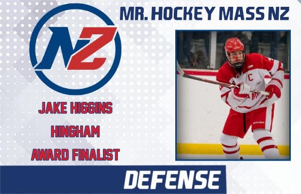 MassNZ's tweet photo. 🔊And now for our 8th of 🔟 Mr. Hockey @MassNZ Award Finalists for 2018-19!

Today’s Finalist is @HarbormenHockey Senior Defenseman Jake Higgins

🗓 Stay tuned daily for the next 2️⃣!#MassHSProud 

🏒 https://t.co/NyFPKFNiEr

👤 https://t.co/t5nRnpzaxm https://t.co/hCWVLDhEqd