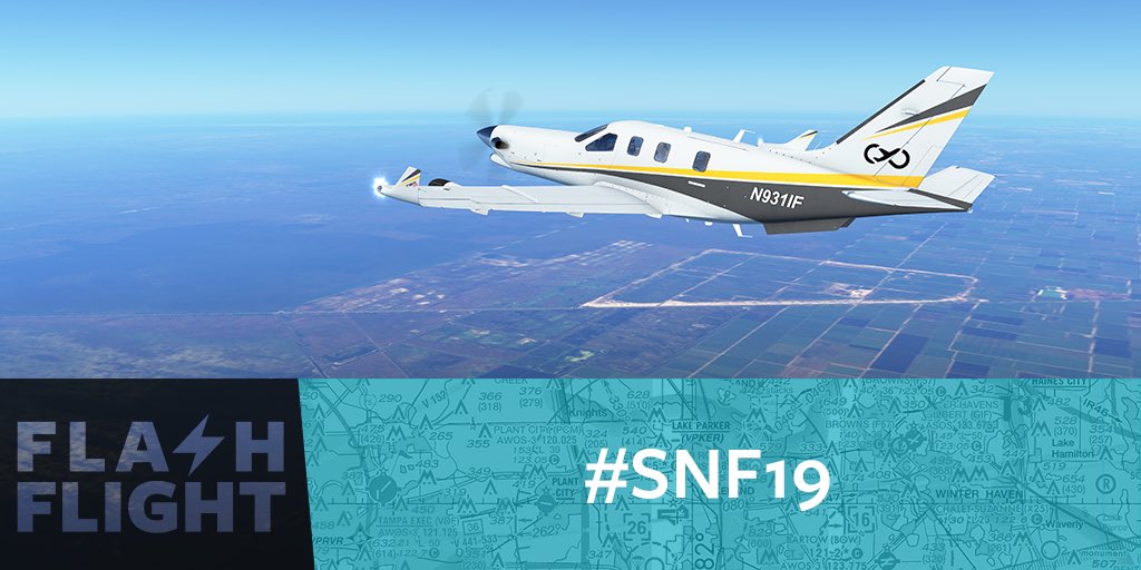 infiniteflight's tweet image. It’s time for us here at Infinite Flight to celebrate @SunnFunFlyIn! Join us for a casual server Flash Flight from KJKA to KLAL, the home of #SNF19! Wheels up in 30 minutes! [2200Z]. More details on our community forum at community.infiniteflight.com.