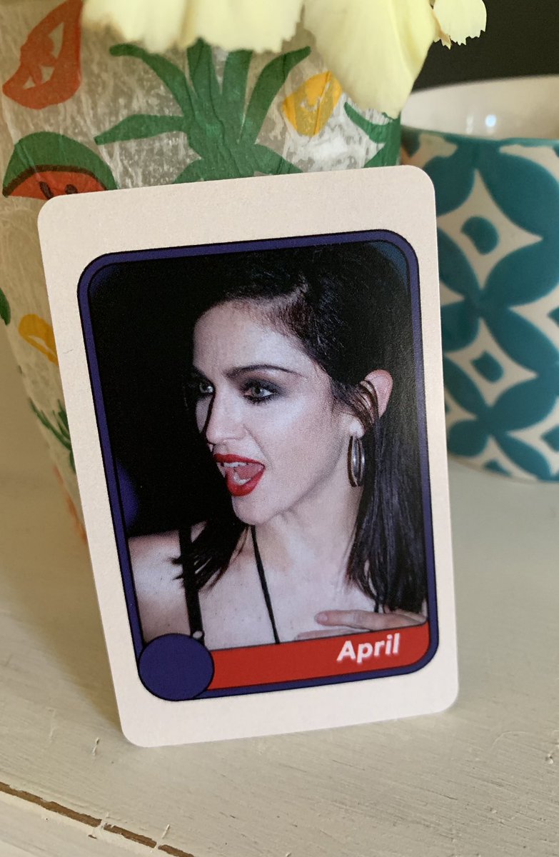 thefonsofficial's tweet photo. Hope everyone's having a fantastic April so far! 🙌🌧☔️🌱🐣🐛🦋 #april #madonna #madonnacards  #collectemall https://t.co/RkleWcIRcH