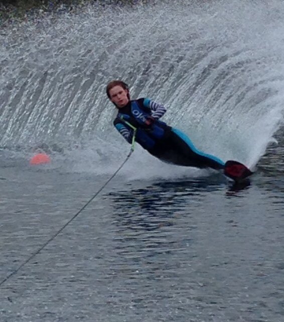 DaniWaterski's tweet photo. First slalom at 4lakes and ran 52 which is a nice start to the season. 😝 #4lakes #springstartshere ⁦@GlideSoul⁩ https://t.co/VjnprA3MWj