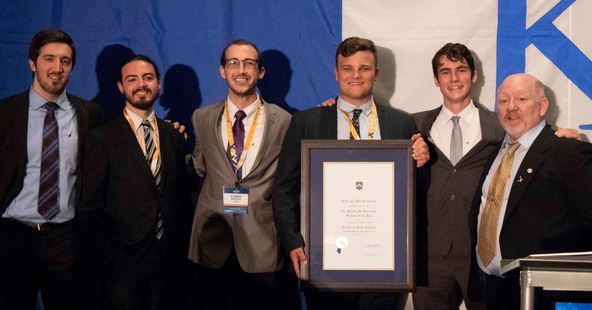 Applications are open for our summer awards. 🏆 Apply now for honors like the Phillip M. Summers Student of the Year, Interfraternal Leader of the Year and many other alumni and volunteer awards. #ExceptionalLeaders ⚔️ pikapp.org/student-experi…