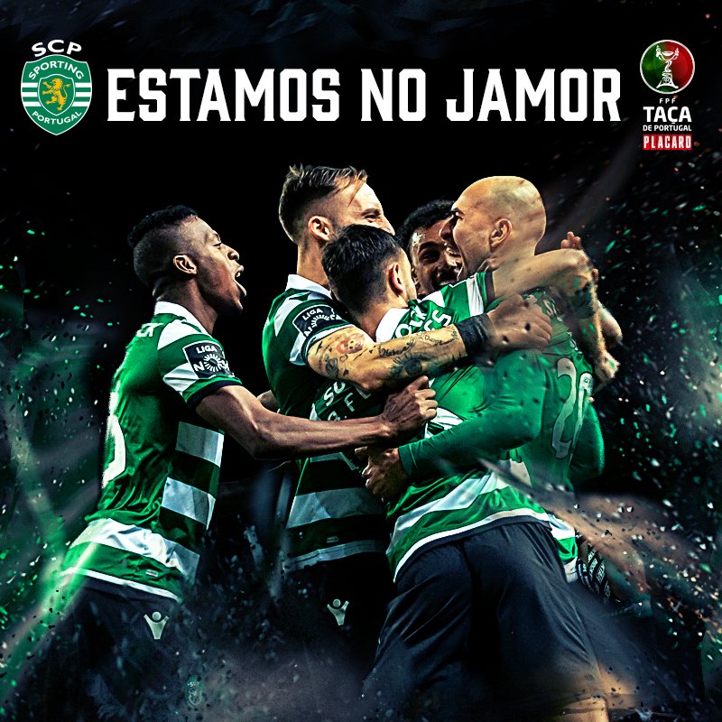 ESTAMOS NO JAMOR!!! 🙌
Conseguimos Leões!! Foi #AtéAoFim!! 💪

⏱90' #SportingCP 1-0 SL Benfica
#TaçaDePortugal #SCPSLB #DiaDeSporting