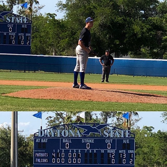 JonKoenigsfeld's tweet photo. No Hitter for @brenden_kudlinski
13Ks
Pats Win 12-0
#CFBaseball https://t.co/fMNrDWHuts https://t.co/j2DGOBEfvZ