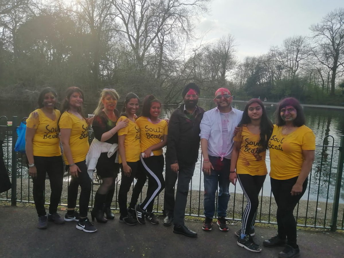 Holi in Manchester