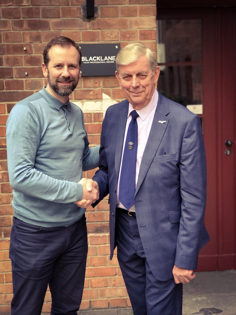 meinike's tweet photo. Today we had the honor to welcome a very special guest @Blacklane HQ in Berlin. @flyfinn1 Mr. Fred Finn, the record holder of most air miles flown. And he joined over 700 flights on the Concorde. 
#fredfinn #chauffeurservice #transportation #businesstraveller #brandambassador https://t.co/Abplq2EDfu