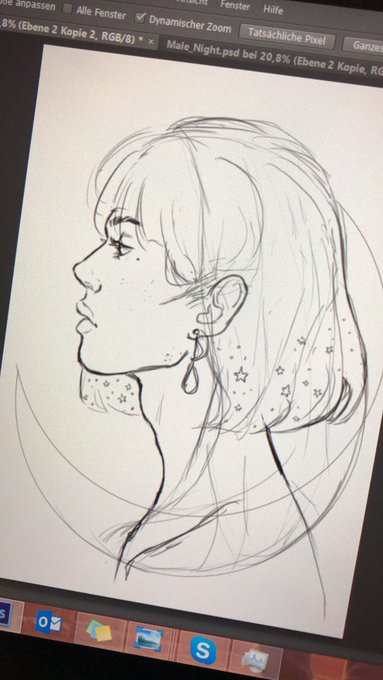 You remember my OC Cymbeline? Here's his lover, design and name needs still to be found? 