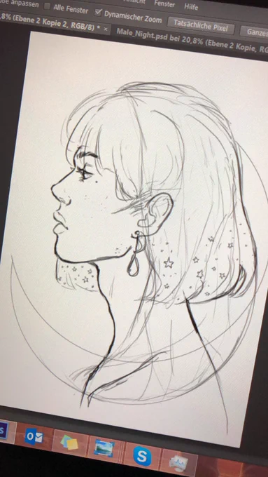 You remember my OC Cymbeline? Here's his lover, design and name needs still to be found? 