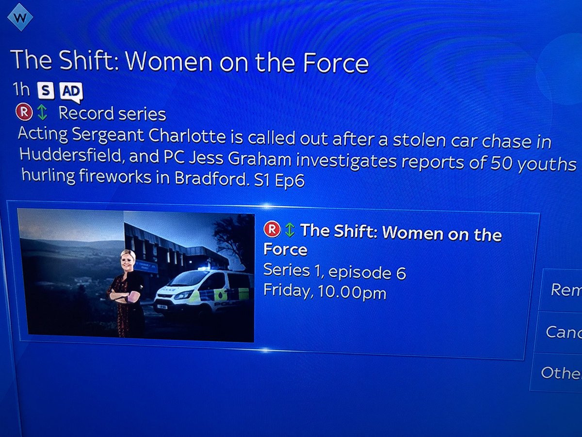 WYP_PC1917's tweet photo. My episode will be on this Friday and will also feature Jess who I joined as a PCSO with!! Earlier than expected- looking forward to it but slightly nervous! hope everyone enjoys it! #TheShift @wchannel 👮🏼‍♀️ @kirkleespolice https://t.co/7uOxN6tU36
