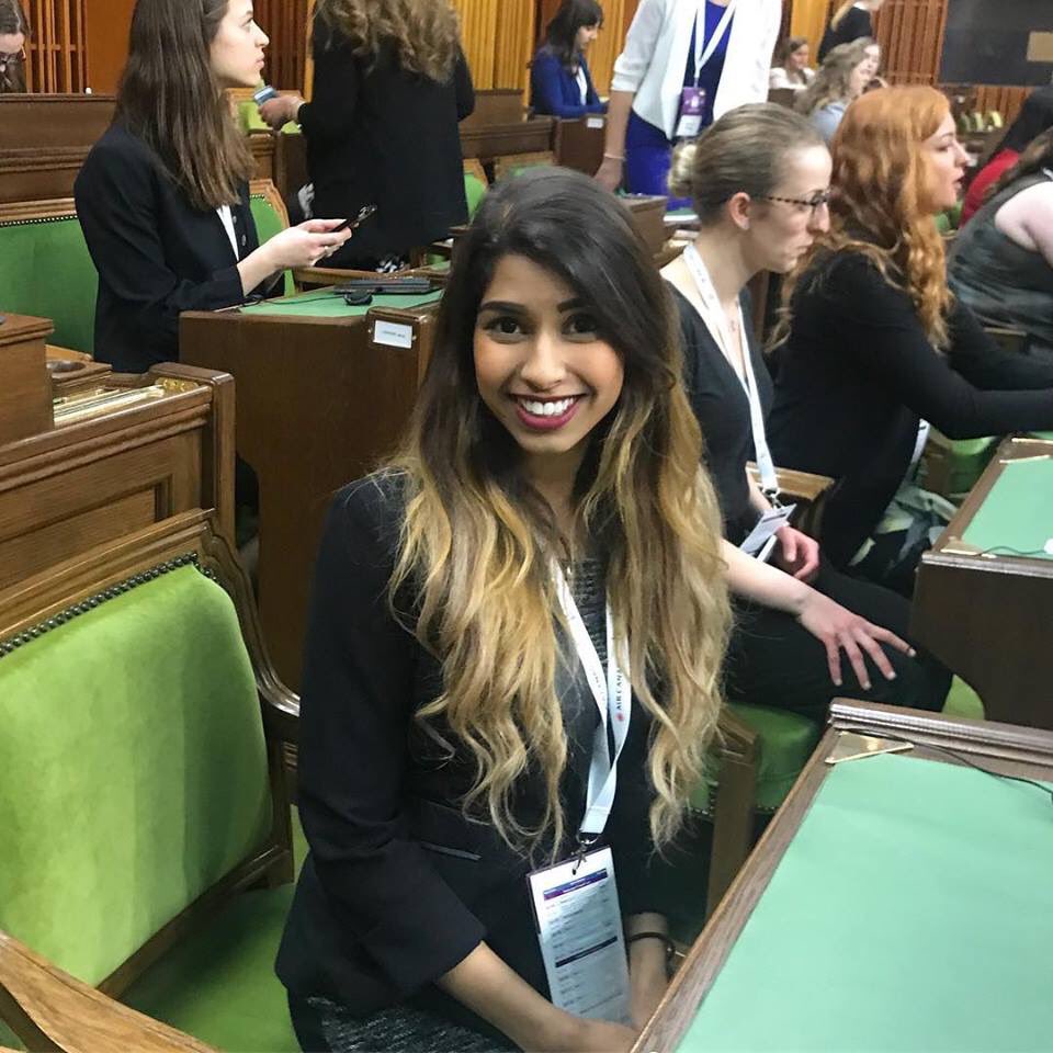 Proud of #yegWAVE’s Meghana Valupadas who is attending the #DaughtersoftheVote2019 conference. Meghana represents for us the kind of change we want to see in our political system. Smart, engaged and compassionate. May we all be Meghanas in our own way!