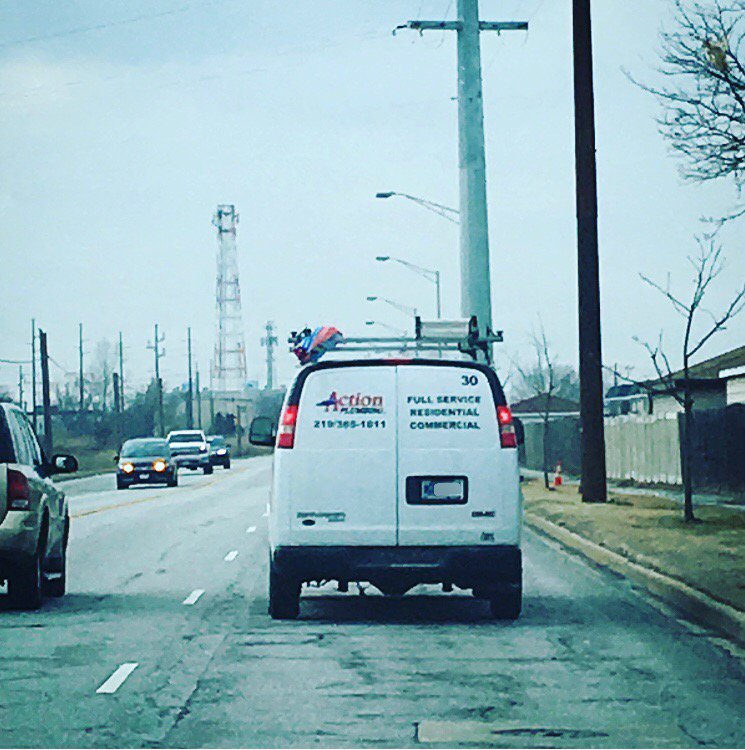 Action Plumbing at your service! Out servicing the community! #plumbing #service #community