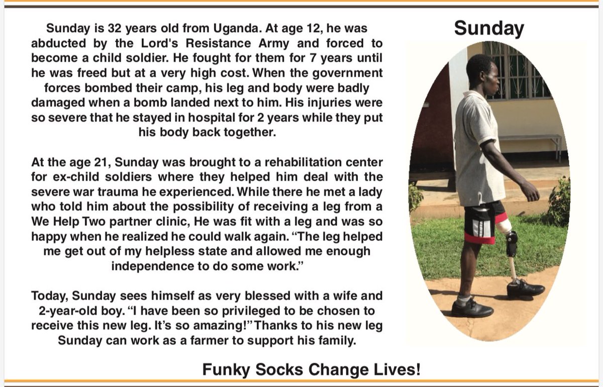 KRoznovsky's tweet photo. Join us in our campaign to provide amputees with prosthetics by purchasing socks! More info here!
Here is the direct link to the video: https://t.co/qgw4wwxZl7
Here is the direct link to buy: https://t.co/8tZwk6IKc6
@BrenhamISD #wehelptwo https://t.co/FC0CTO7OdY