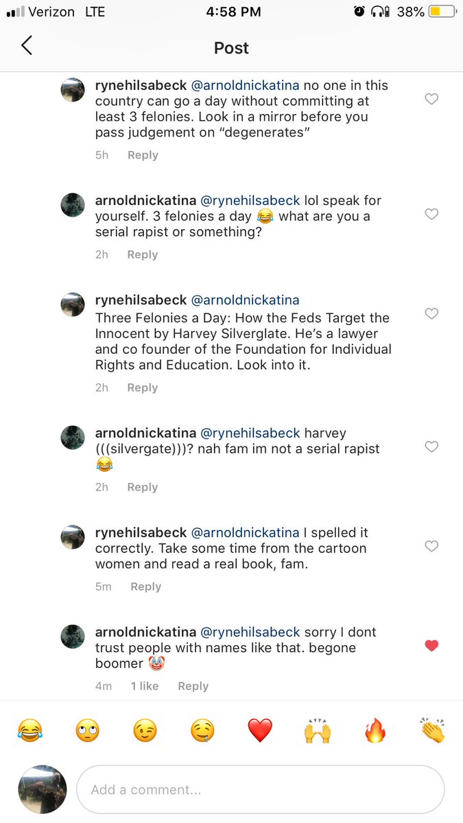 the_ryne's tweet photo. Got called a serial rapist today...I don’t understand people lol

#keyboardwarrior https://t.co/oN2AG5DP8w